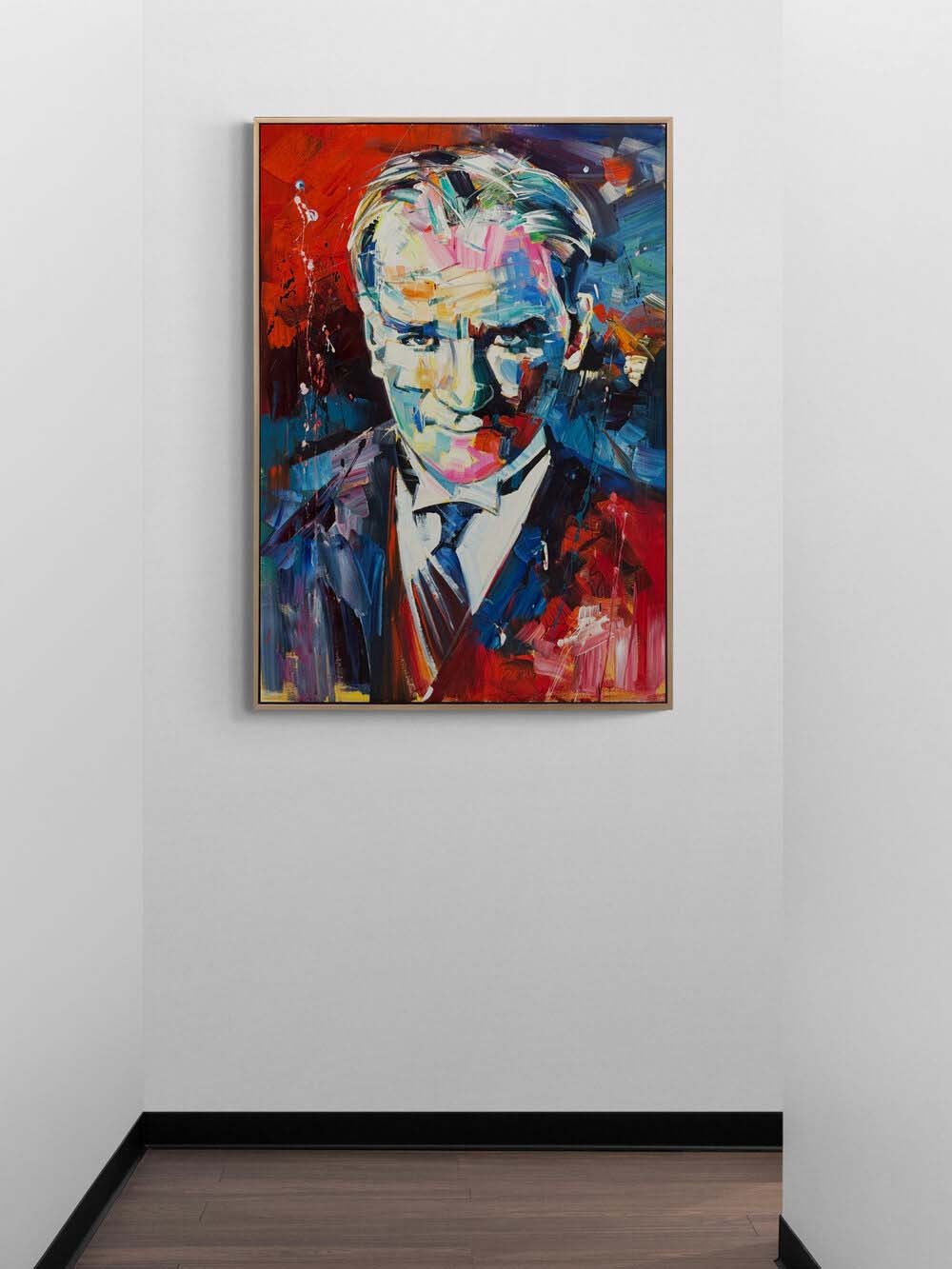 Atatürk’ün Ruhu Yağlı Boya Tablosu