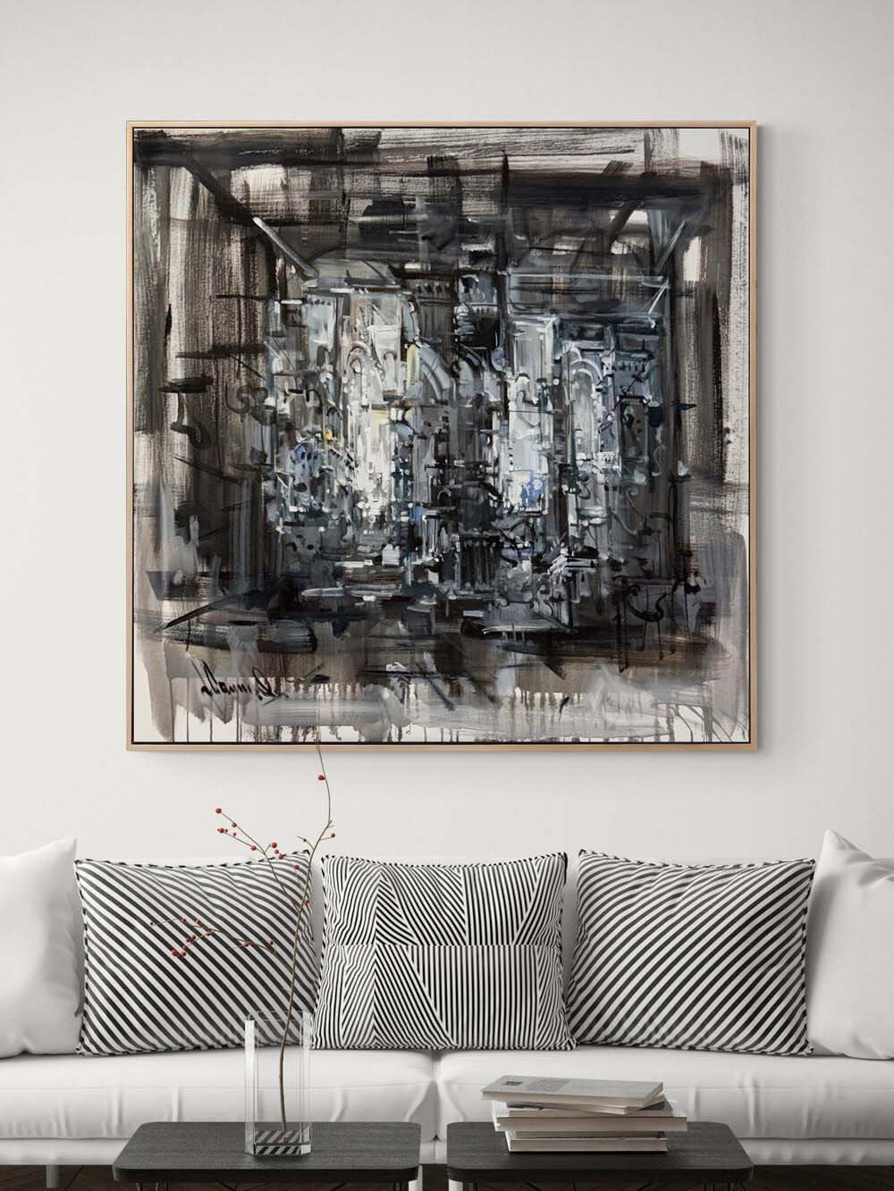 Bilinmezlik İçinde Yağlı Boya Tablosu