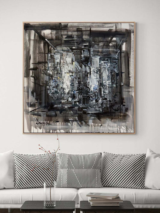 Bilinmezlik İçinde Yağlı Boya Tablosu