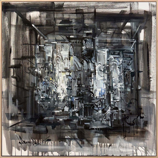 Bilinmezlik İçinde Yağlı Boya Tablosu