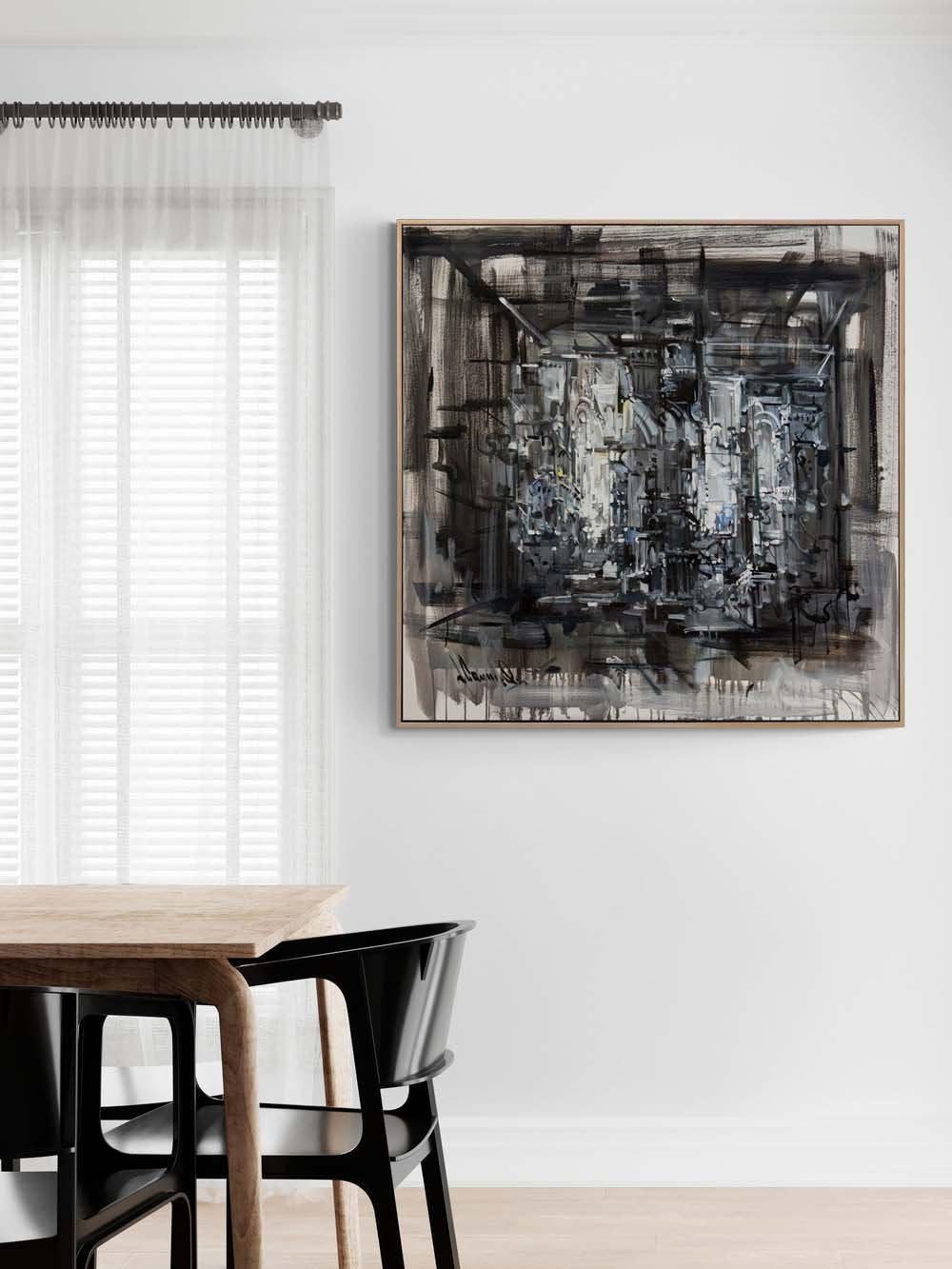 Bilinmezlik İçinde Yağlı Boya Tablosu