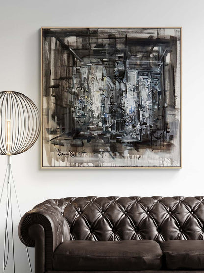 Bilinmezlik İçinde Yağlı Boya Tablosu