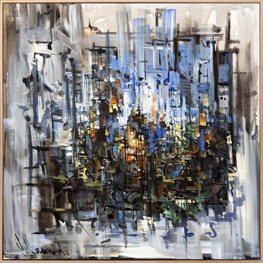 Donuk Hareket Yağlı Boya Tablosu