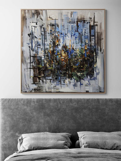 Donuk Hareket Yağlı Boya Tablosu