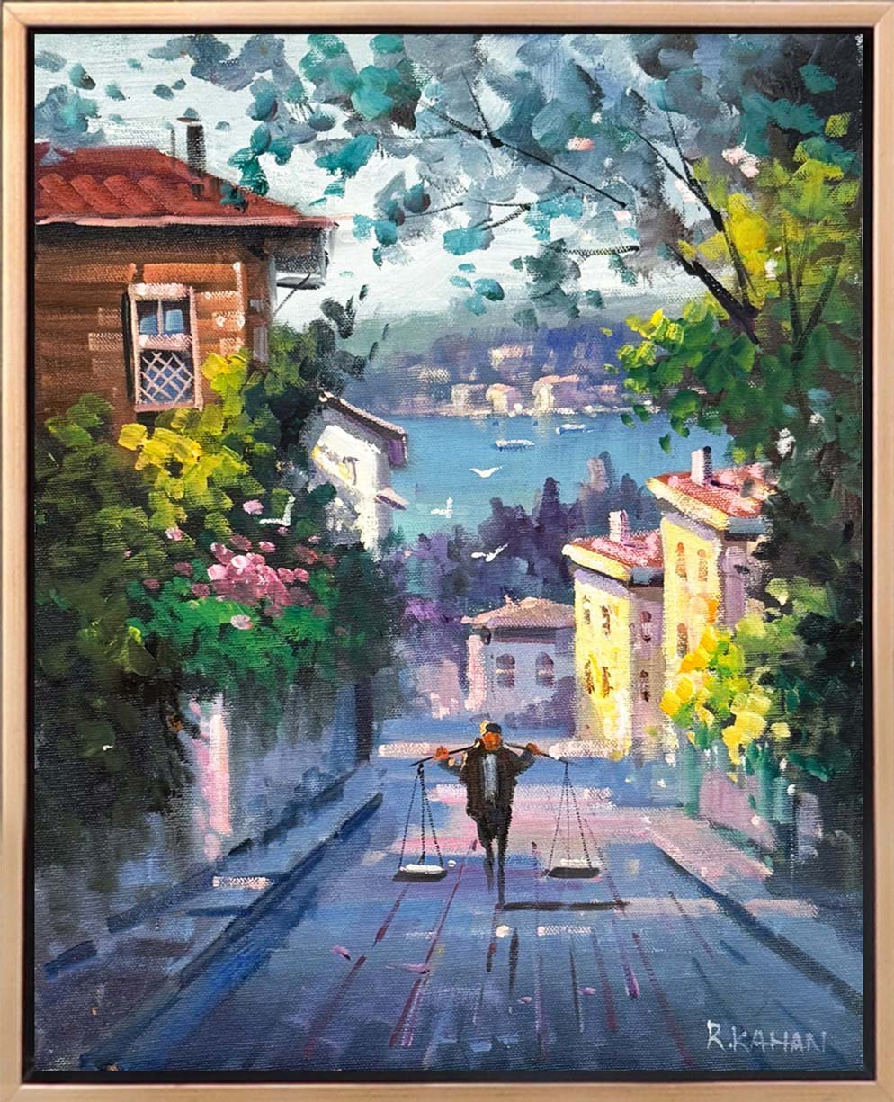 İstanbul Sabahı Yağlı Boya Tablosu