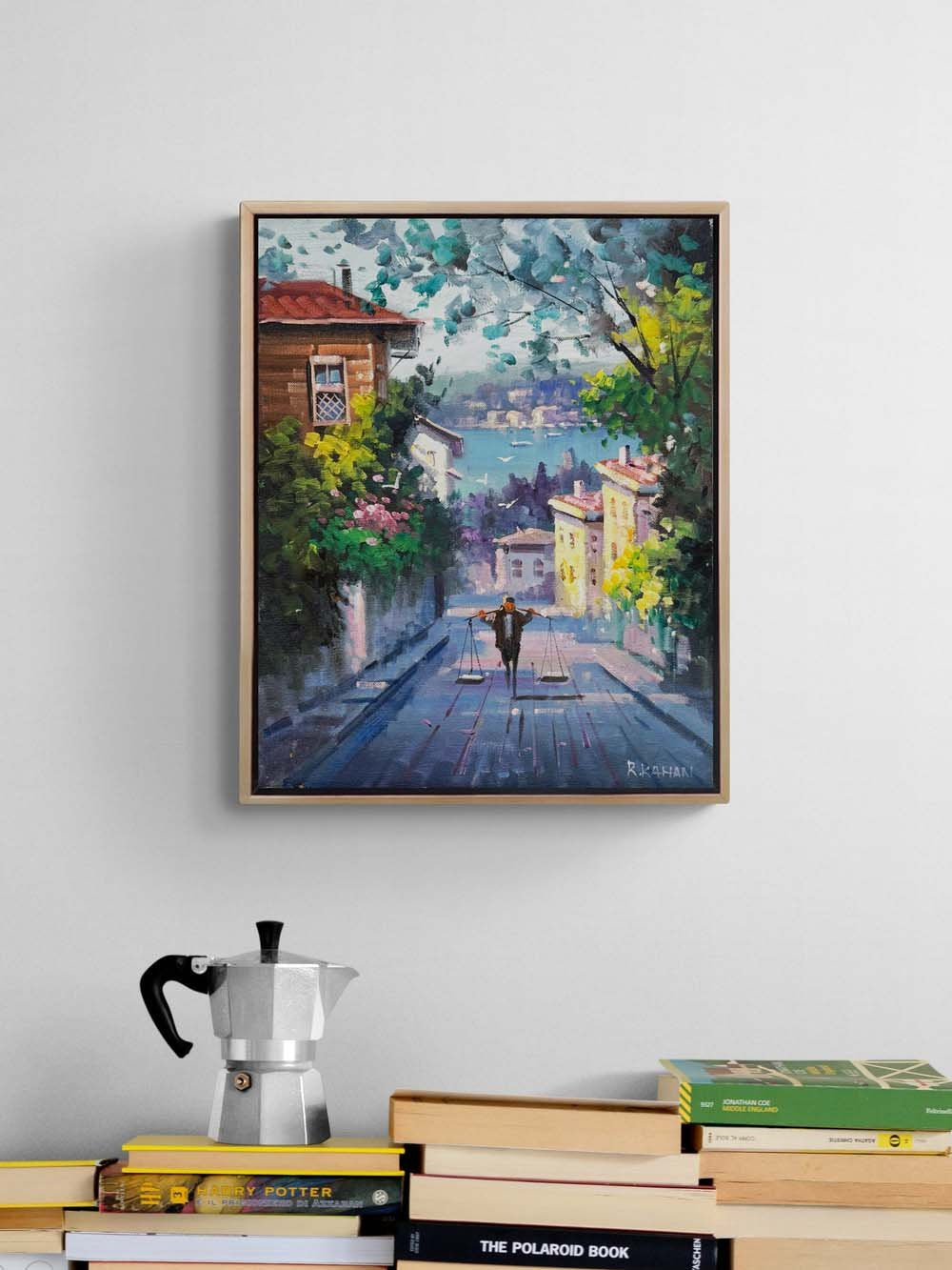 İstanbul Sabahı Yağlı Boya Tablosu