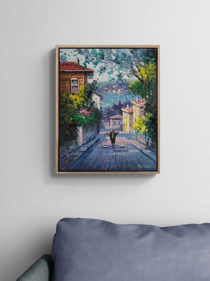 İstanbul Sabahı Yağlı Boya Tablosu