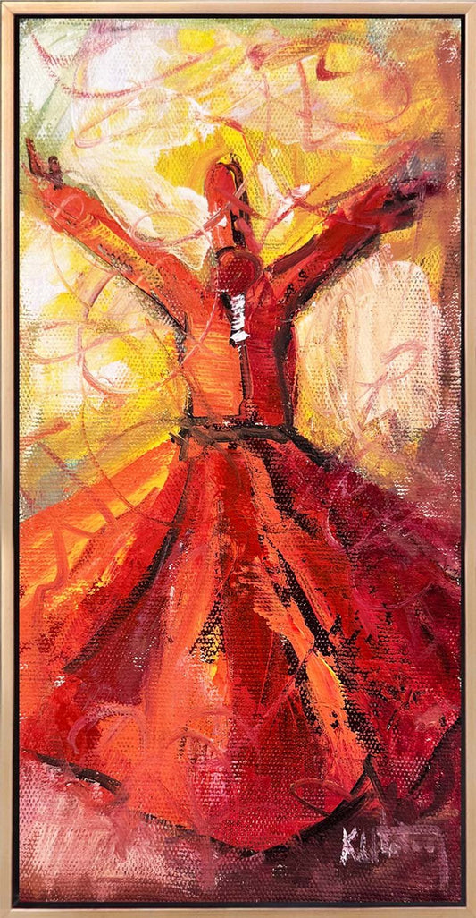 Zikirde Zaman Yağlı Boya Tablosu