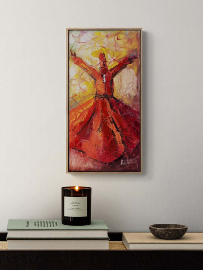 Zikirde Zaman Yağlı Boya Tablosu