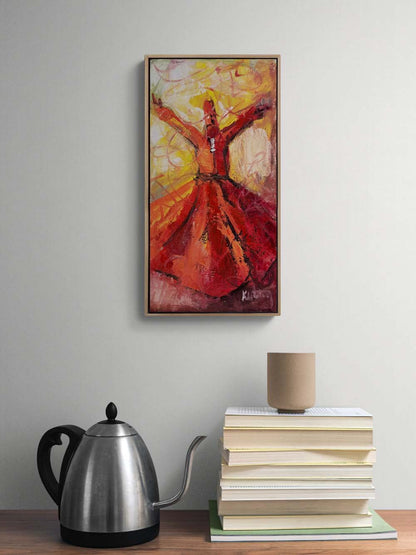 Zikirde Zaman Yağlı Boya Tablosu