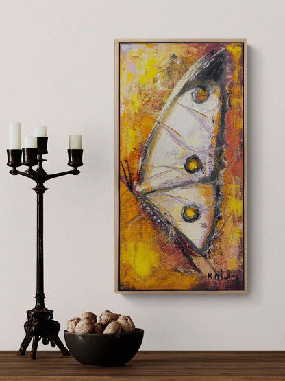 Kelebek Kanadında Düş Yağlı Boya Tablosu