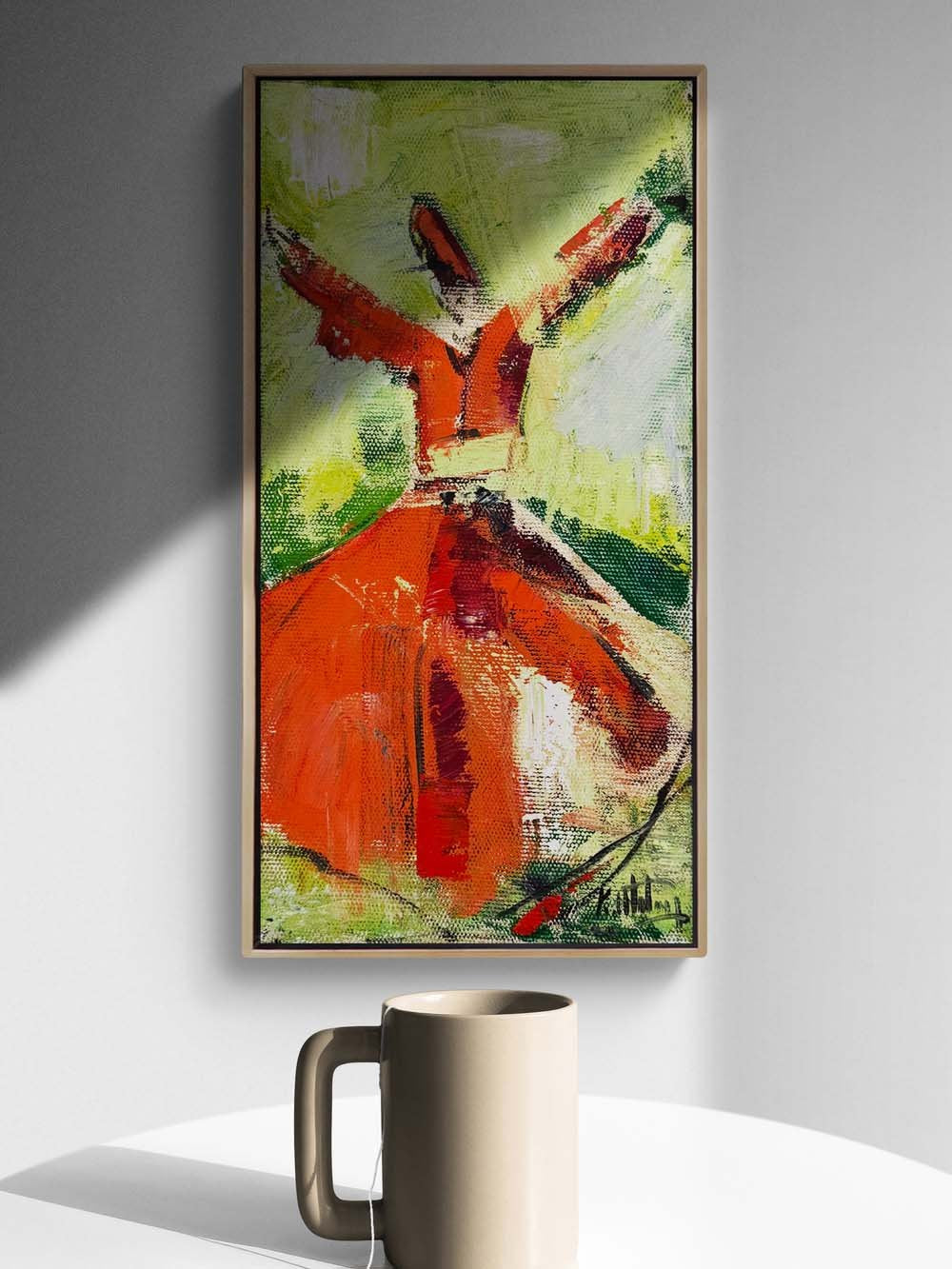 Semada Sessizliği Yağlı Boya Tablosu