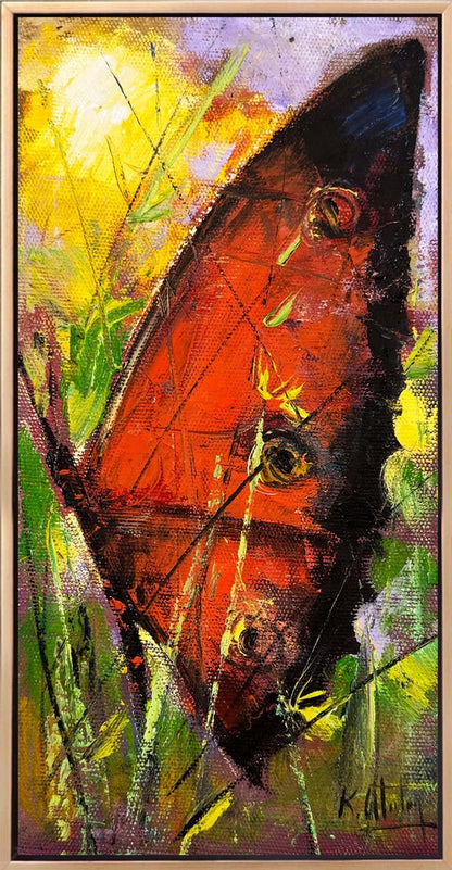 Kırmızı Kanatlar Yağlı Boya Tablosu