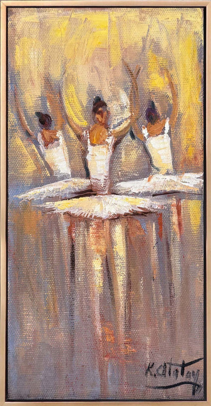 Işığın Kadınları Yağlı Boya Tablosu