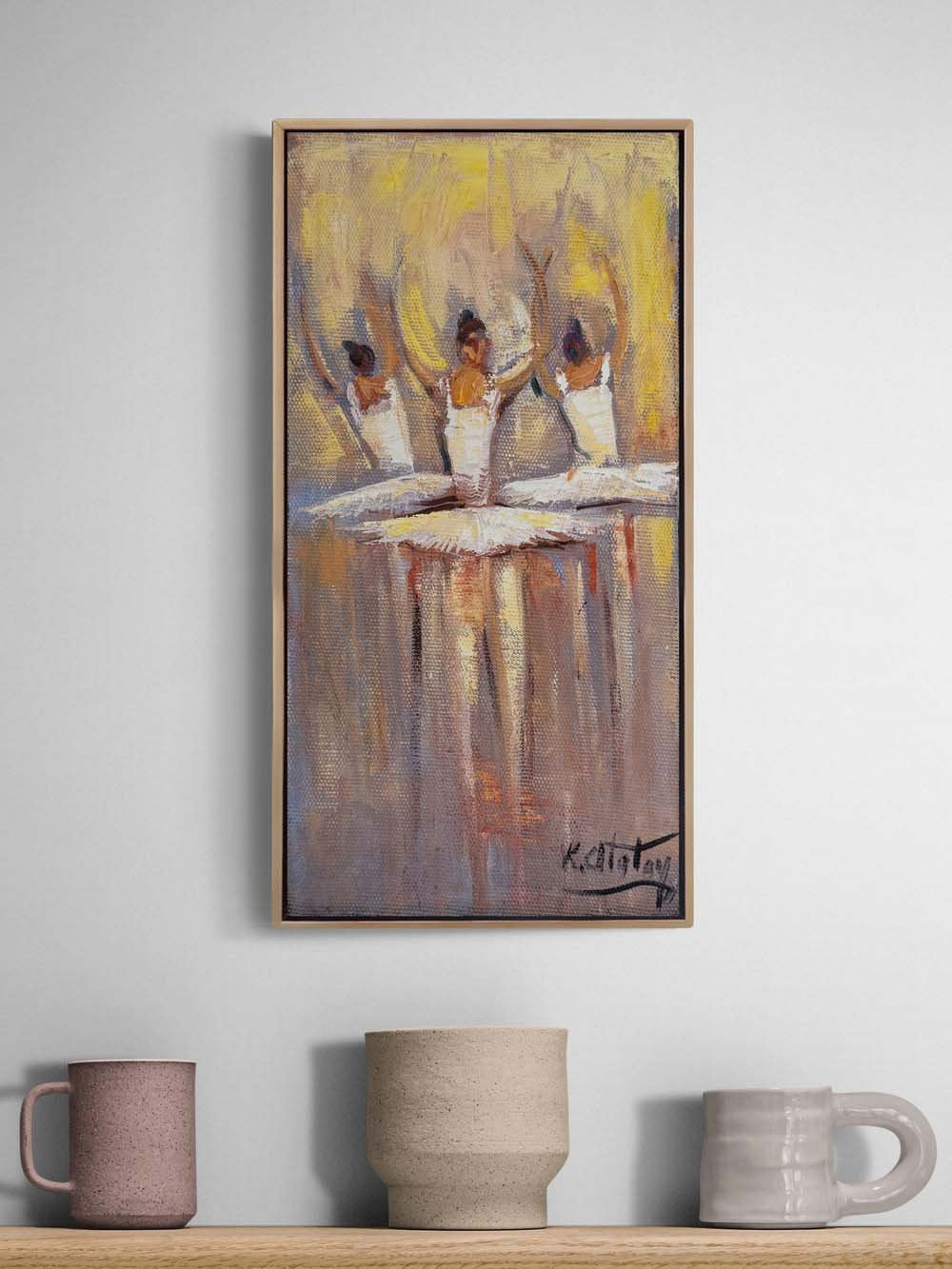 Işığın Kadınları Yağlı Boya Tablosu