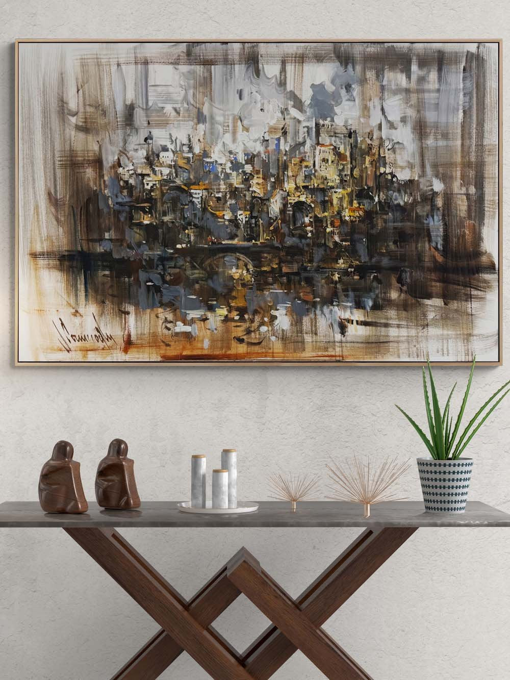 Anın İçinde Yağlı Boya Tablosu