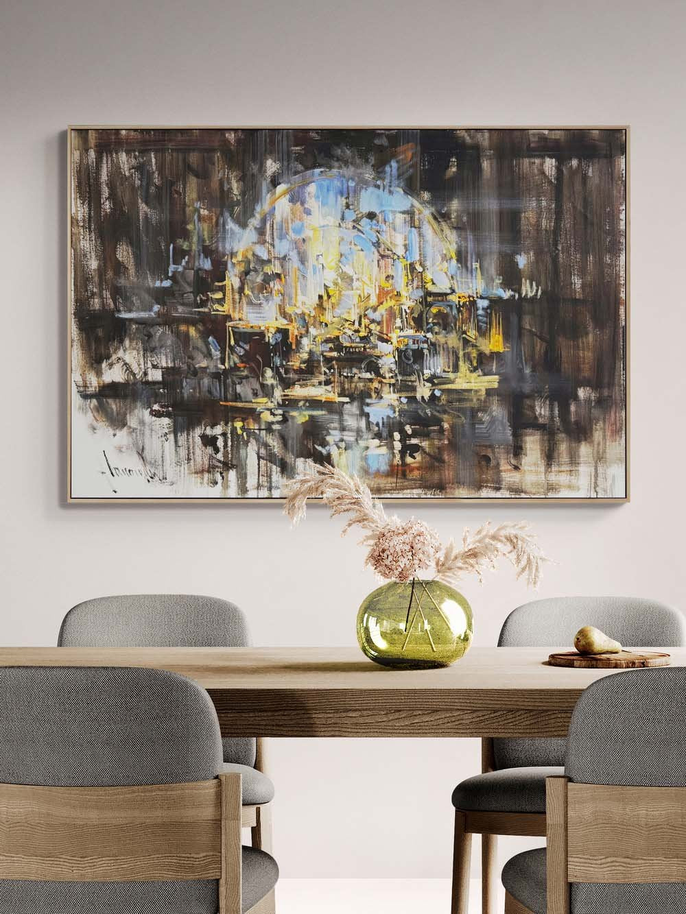 Sisli Zaman Yağlı Boya Tablosu