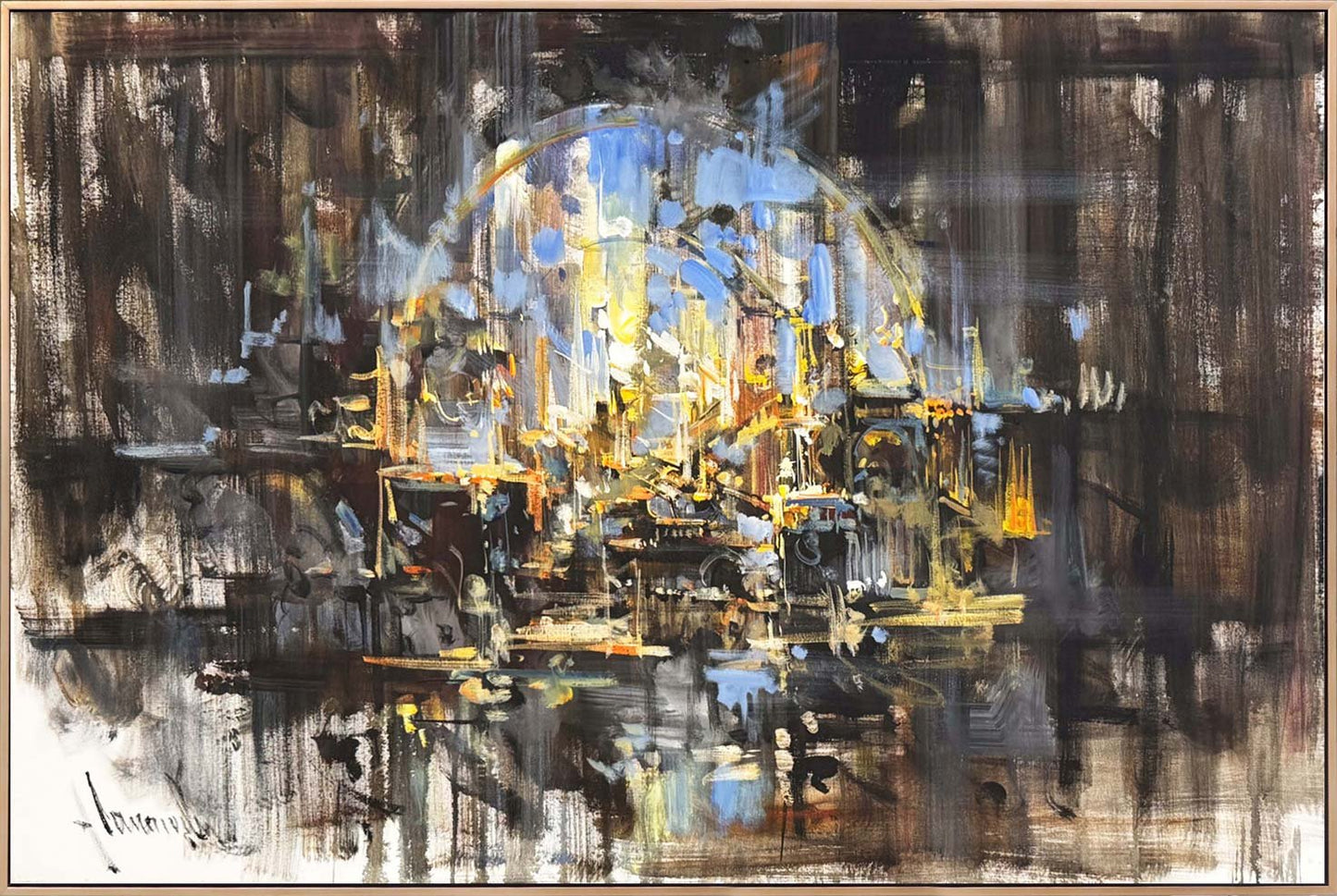 Sisli Zaman Yağlı Boya Tablosu