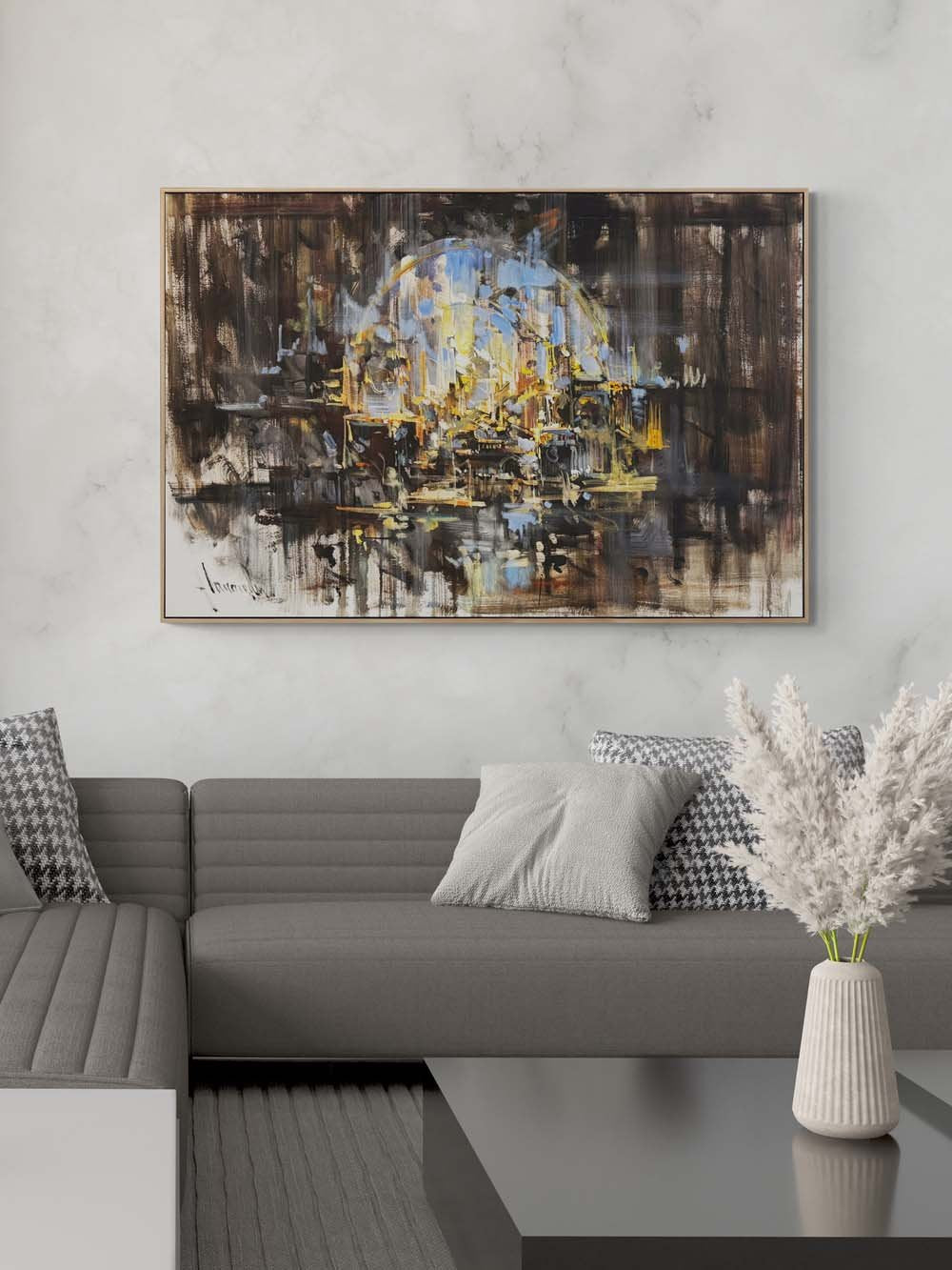 Sisli Zaman Yağlı Boya Tablosu