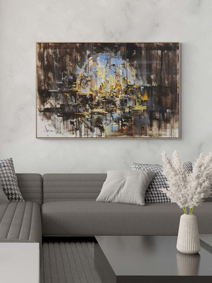 Sisli Zaman Yağlı Boya Tablosu