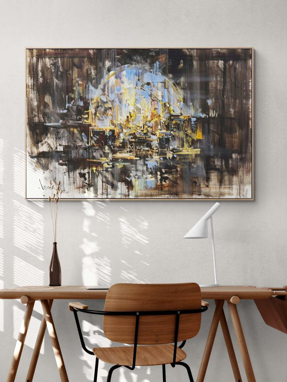 Sisli Zaman Yağlı Boya Tablosu