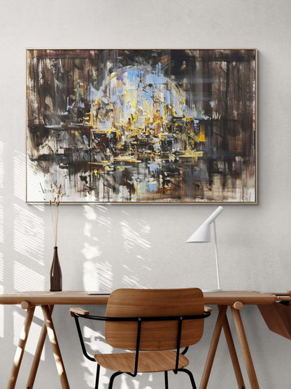 Sisli Zaman Yağlı Boya Tablosu