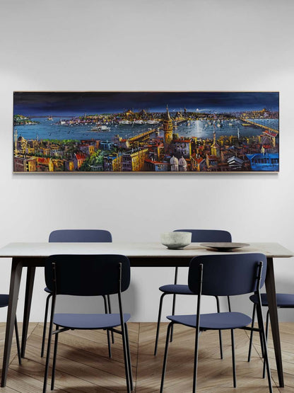 İstanbul Saklı Zaman Yağlı Boya Tablosu