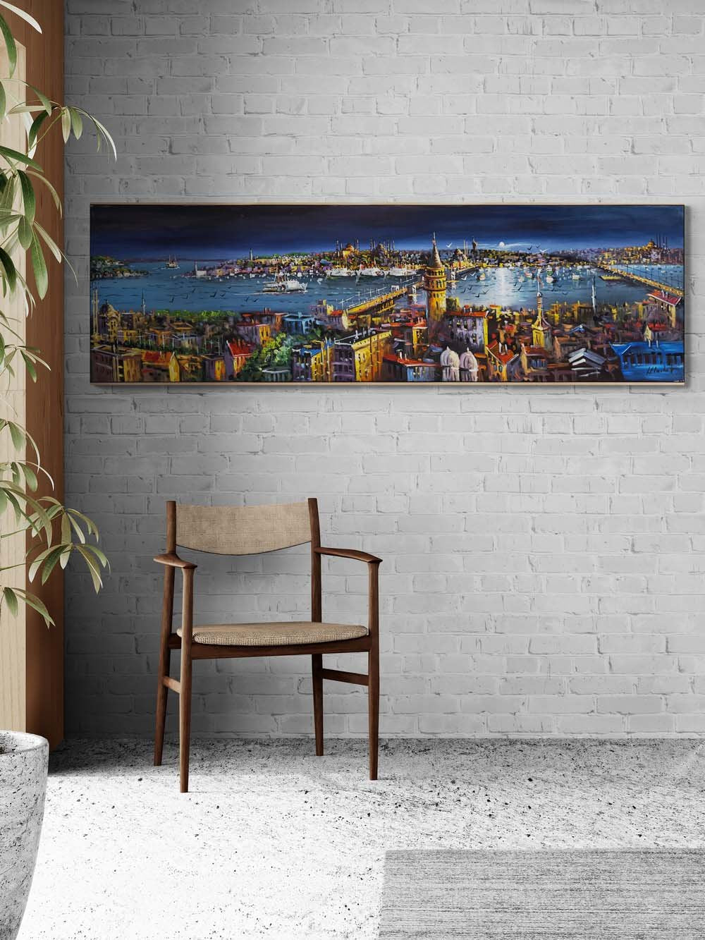 İstanbul Saklı Zaman Yağlı Boya Tablosu