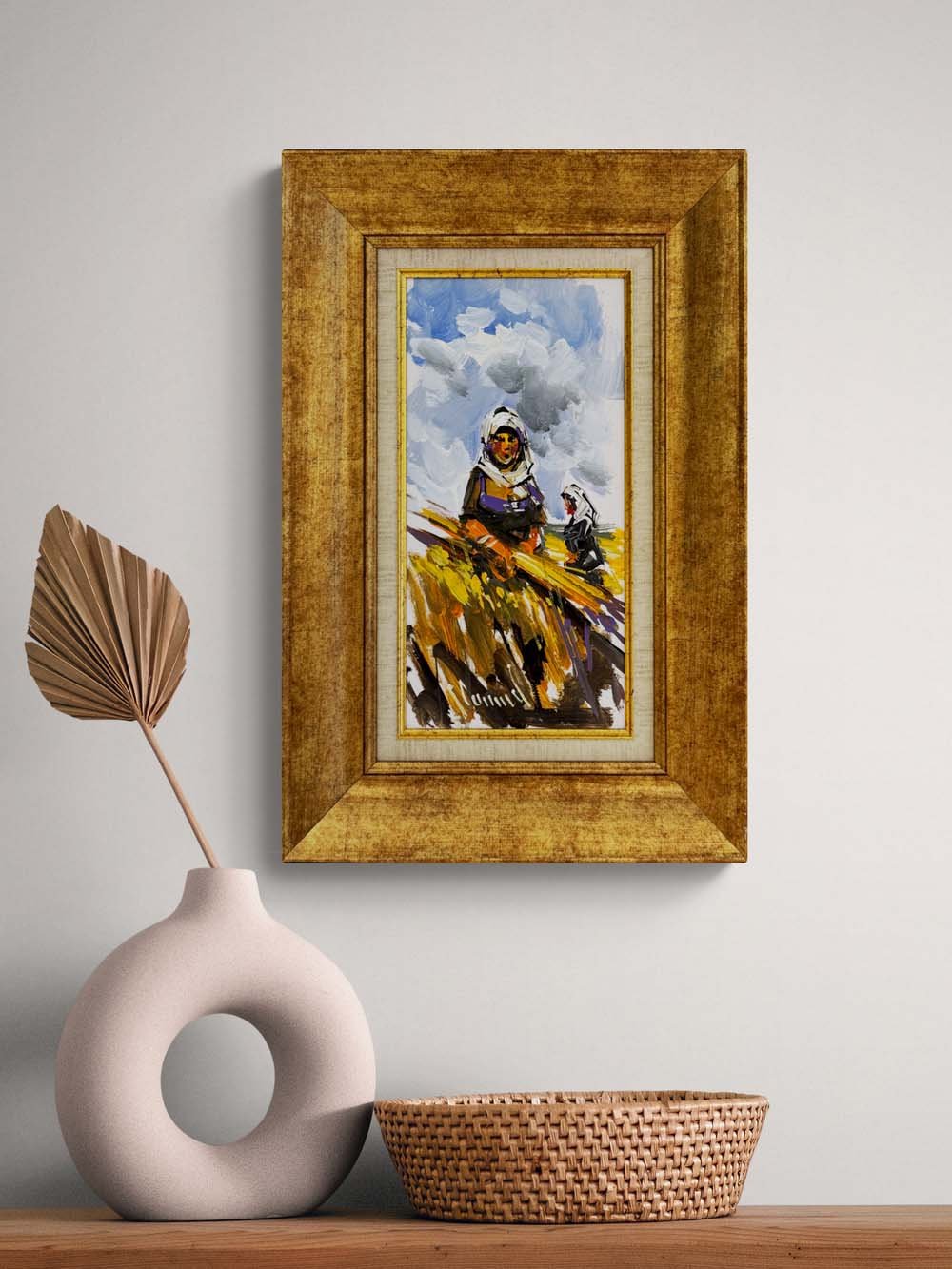 Emeğin Ruhu Yağlı Boya Tablosu