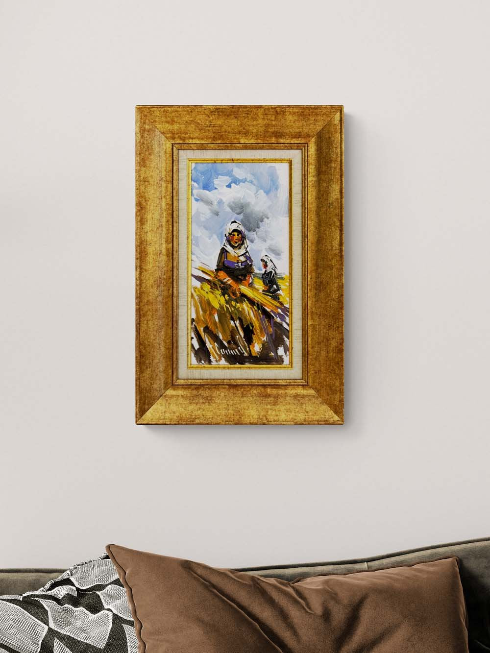 Emeğin Ruhu Yağlı Boya Tablosu