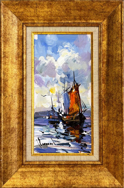Sessiz Yelkenliler Yağlı Boya Tablosu