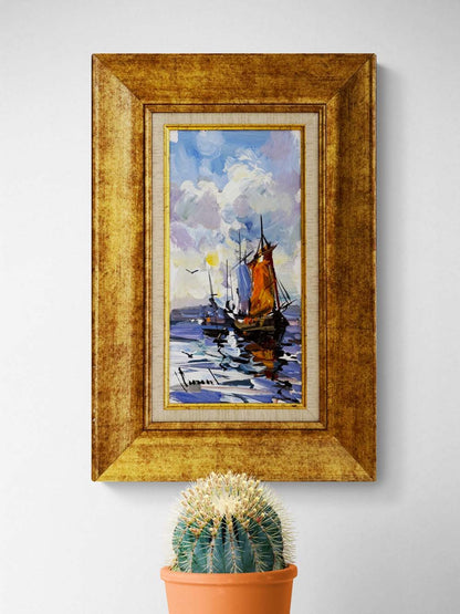 Sessiz Yelkenliler Yağlı Boya Tablosu