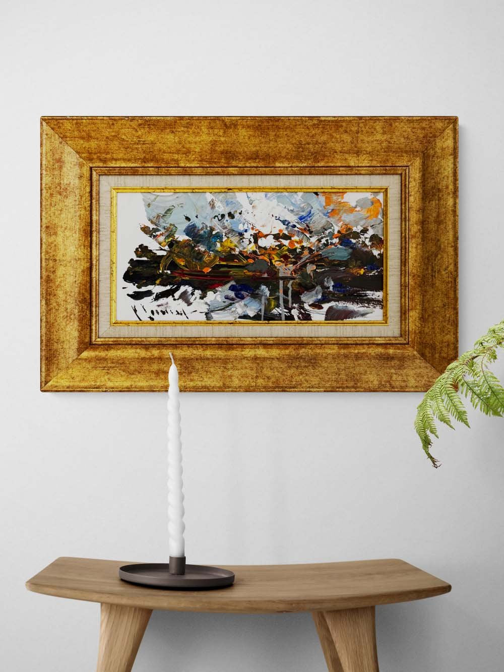 Sessiz Güç Yağlı Boya Tablosu