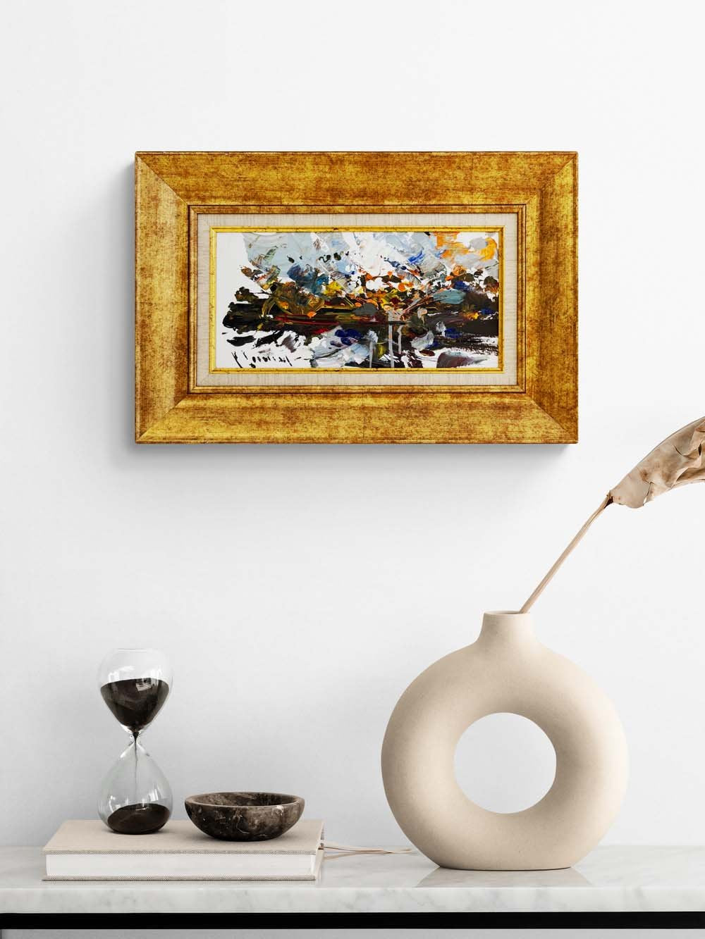 Sessiz Güç Yağlı Boya Tablosu