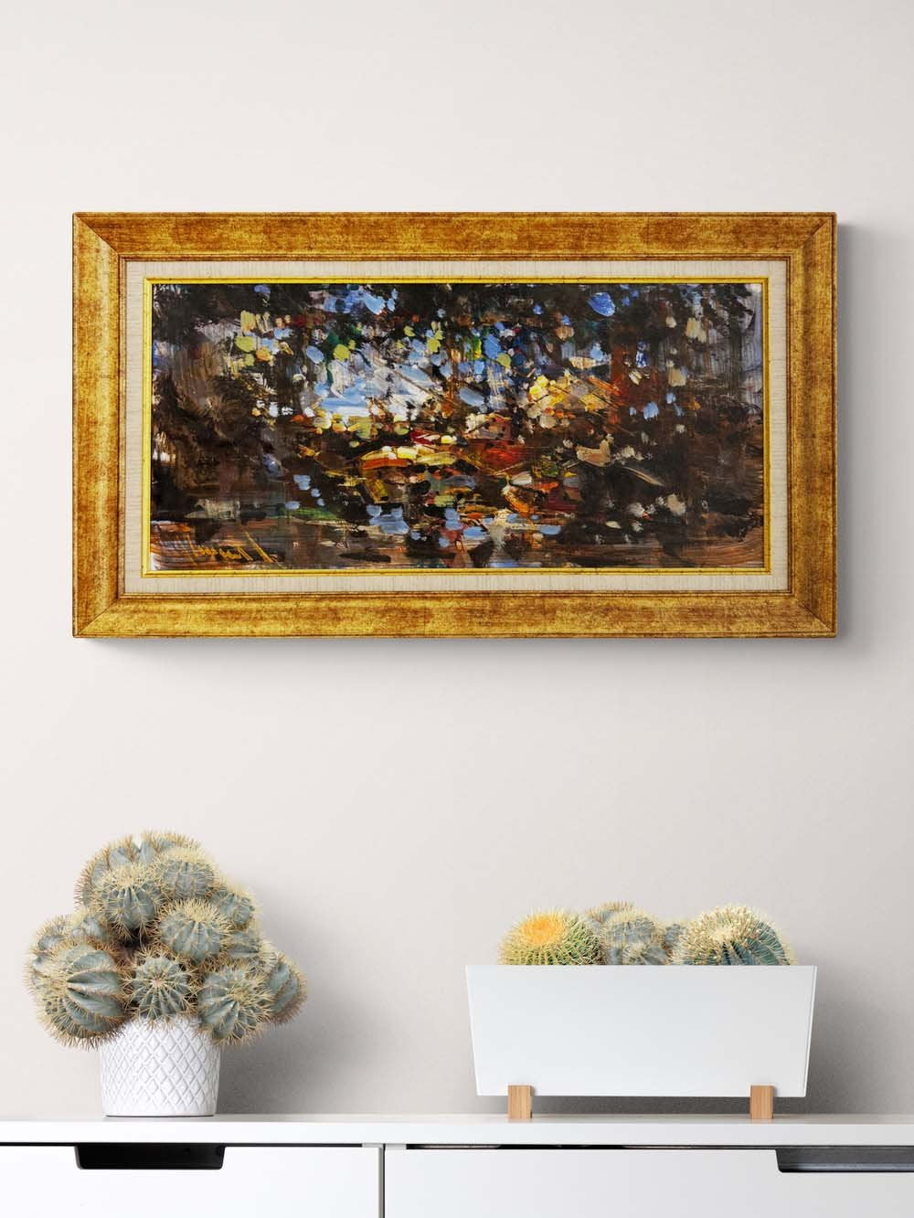 Sessiz Senfoni Yağlı Boya Tablosu