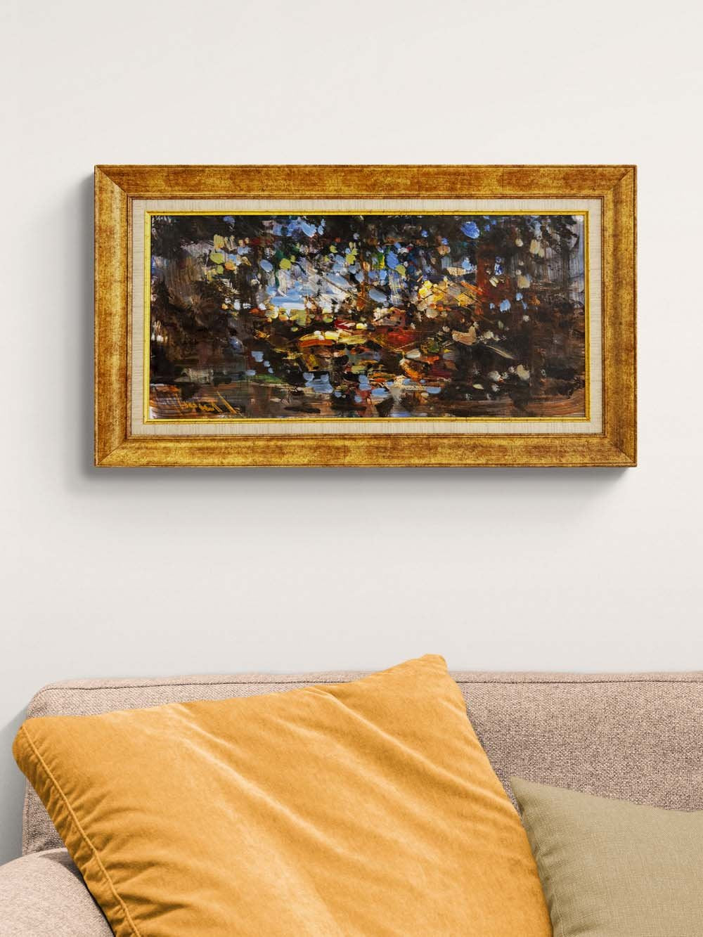 Sessiz Senfoni Yağlı Boya Tablosu