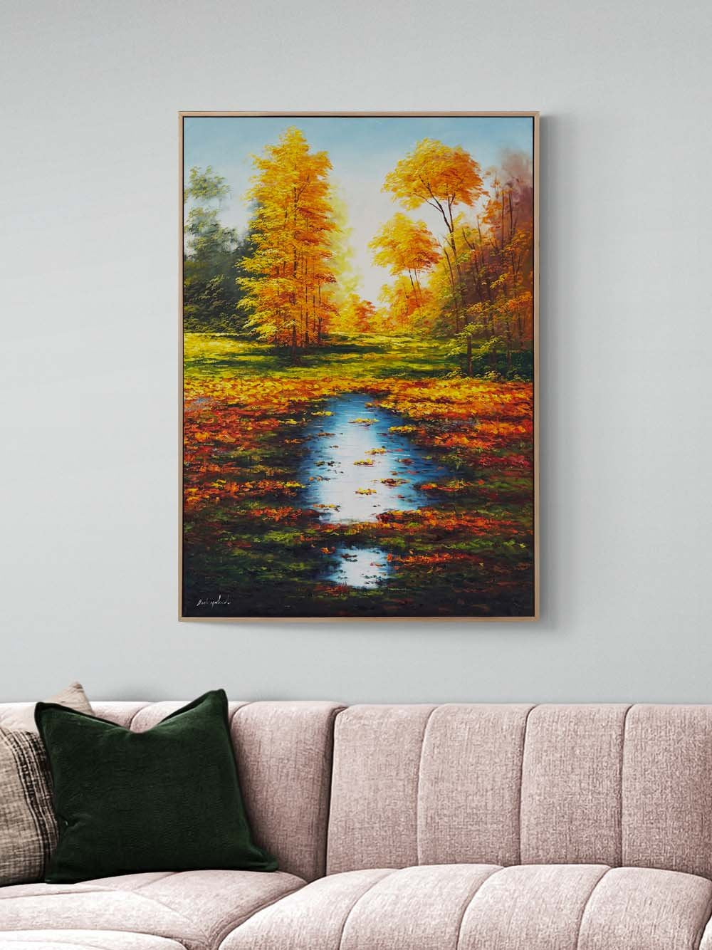 Eylül’ün Renkleri Yağlı Boya Tablosu