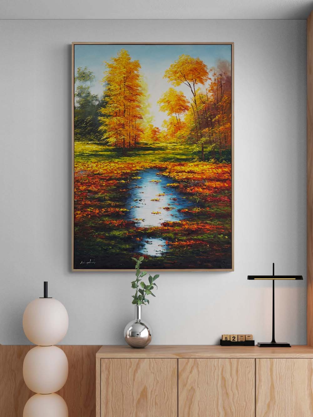 Eylül’ün Renkleri Yağlı Boya Tablosu