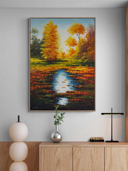 Eylül’ün Renkleri Yağlı Boya Tablosu