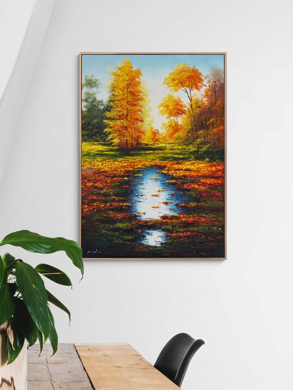 Eylül’ün Renkleri Yağlı Boya Tablosu