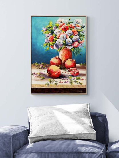 Baharın İçinden Yağlı Boya Tablosu