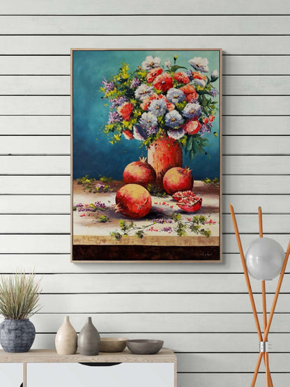 Baharın İçinden Yağlı Boya Tablosu