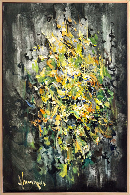 Işığın Mimarlığı Yağlı Boya Tablosu