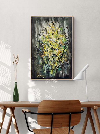 Işığın Mimarlığı Yağlı Boya Tablosu