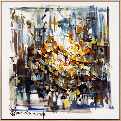 Çizginin Ötesi Yağlı Boya Tablosu