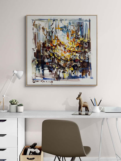 Çizginin Ötesi Yağlı Boya Tablosu