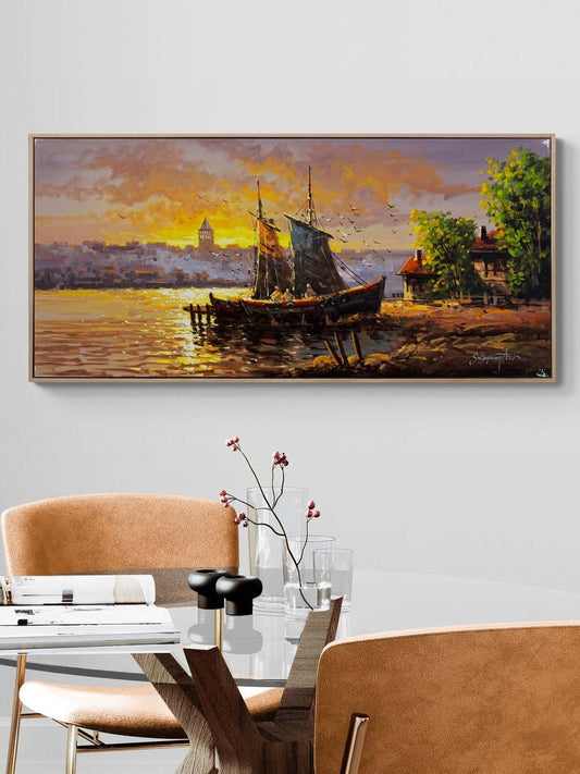 İstanbul’un Rüyası Yağlı Boya Tablosu