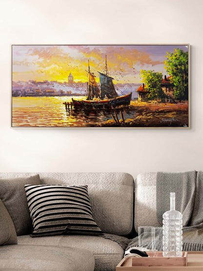 İstanbul’un Rüyası Yağlı Boya Tablosu