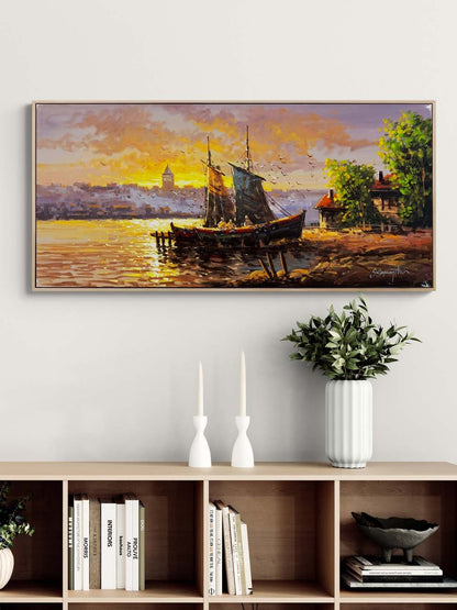 İstanbul’un Rüyası Yağlı Boya Tablosu