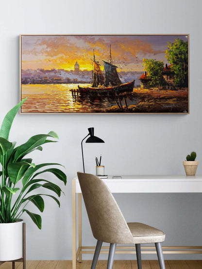 İstanbul’un Rüyası Yağlı Boya Tablosu